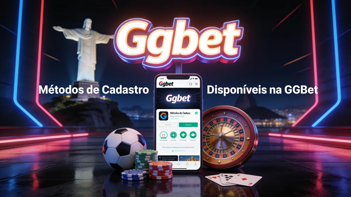 Métodos de Cadastro Disponíveis na GGBet para jogadores no Brasil